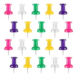 FSSTUD 20 Pcs 1.8 Inch Giant Large Push Pins Big Cork Board Thumb Tacks Jumbo Hanging Pins Bulletin Board Thumbtacks Wall Craft Pins School Office Supplies Colorful