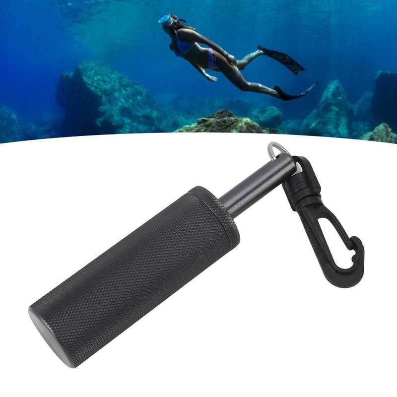 Signal Bell Diving Stick Noise Maker Crisp Sound Aluminum Alloy