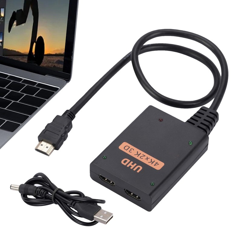 HD Splitter for TV | 1 in 2 Out Splitter