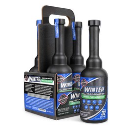 Opti-Lube Winter Anti-Gel Formula Diesel Fuel ADDITIVE: Long Neck 8oz Bottles (4 Pack)