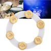 Drum Cymbals Hi Hat Tambourine Drum Set Stainless Steel Bells