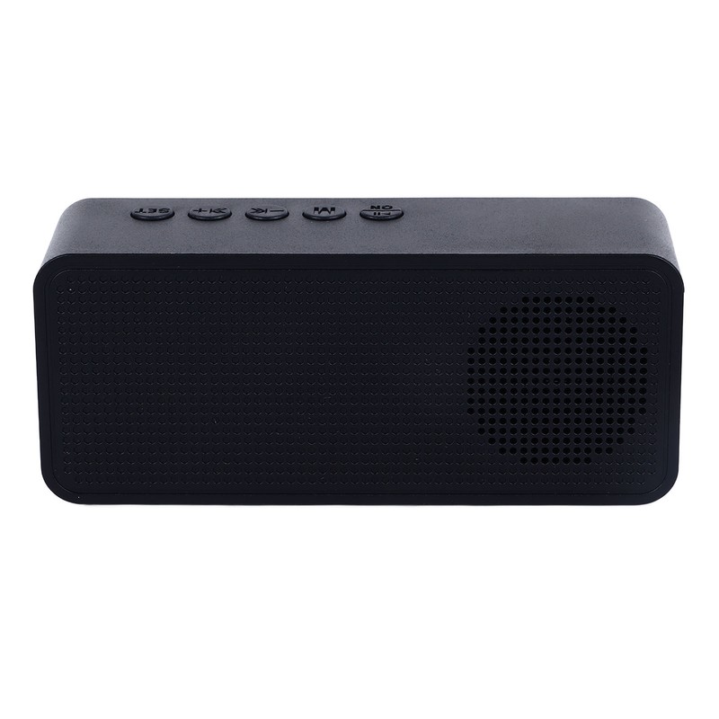 Mirror Alarm Clock Bluetooth Speaker Rechargeable Digital Alarm Clock Bluetooth