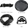DSHTP Full Face Shield, Reusable Anti-Fog Transparent High-Definition Platic Face