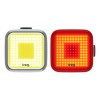 Knog Blinder Square Twinpack - Set De Luces Para Bicicleta
