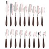 18Pcs Paint Scraper Knife Exquisite Plastic Handle Oil Painting Tool