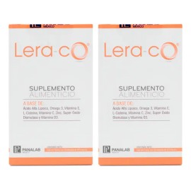 Lera Co Suplemento Ácido Lipólico Omega3 Vit E 2pack 60caps