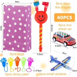 CATOR 40 Stück Spielzeug-Geschenkset für Kinder, geburtstagstüten kinder inhalt,geeignet für Jungen und Mädchen, Mitgebsel Kindergeburtstag Birthday Partys Bags with Small Gifts for Children