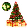 Gesar Pack of 200 Christmas Tree Hooks - Green Color
