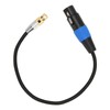 XLR Female to Mini XLR Female Sound Cable Practical Stable