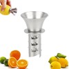 KAYCROWN 18/8 Stainless Steel Manual Lemon Juicer Squeezer, Easy Squeeze