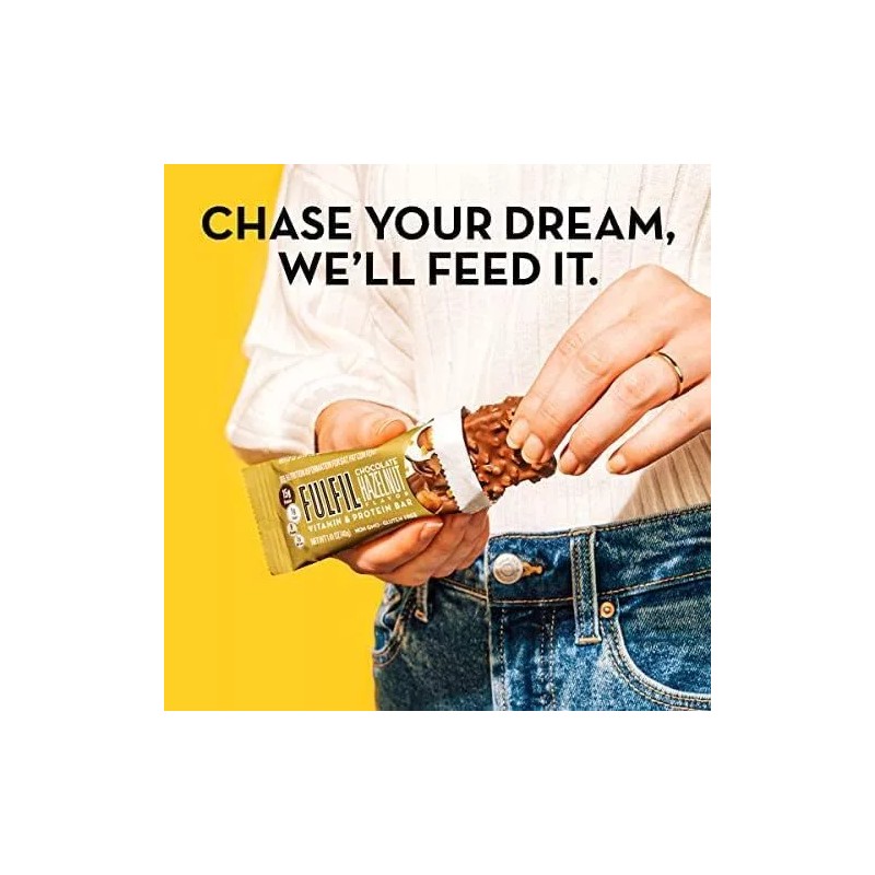 Fulfil Vitamin And Protein Bar Chocolate Hazelnut 1.41 Oz