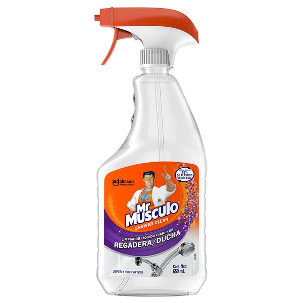 Mr. Músculo Limpiador Líquido Para Baños, Ducha y Regadera, 1