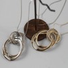 Jewel VOX Necklace, Nickel-Free, Oval, Long Necklace, Metal Allergy-Friendly, Stylish,