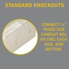 Legrand Wiremold V2010A2 2000 Series Metal Raceway For Extending Power,