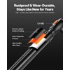 VEVOR 3/8 Inch Drive Torque Wrench, 10-100 ft.lb/13.6-135.6 Nm, Dual-Direction