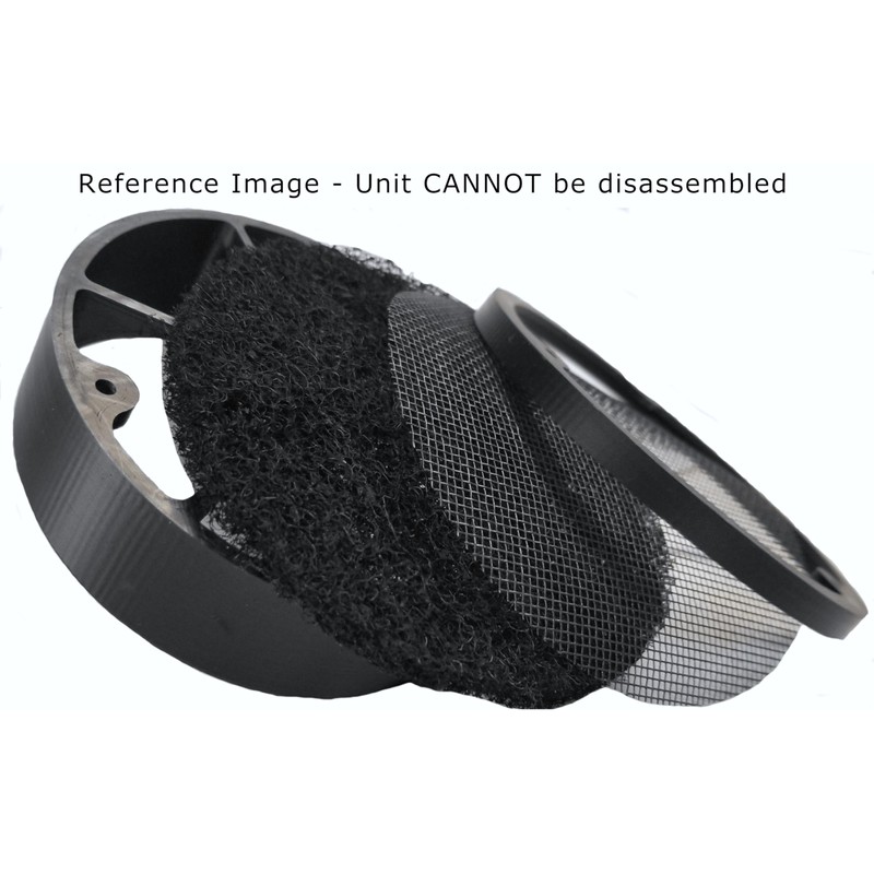 Air Duct Screen and Carbon Filter for 4 Inch Ducts;