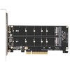 Adapter Card with 2 x 32Gbps Expansion Cards, Dual M.2