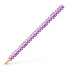 Faber-Castell Jumbo Sparkle Graphite Pencil - Purple Metallic