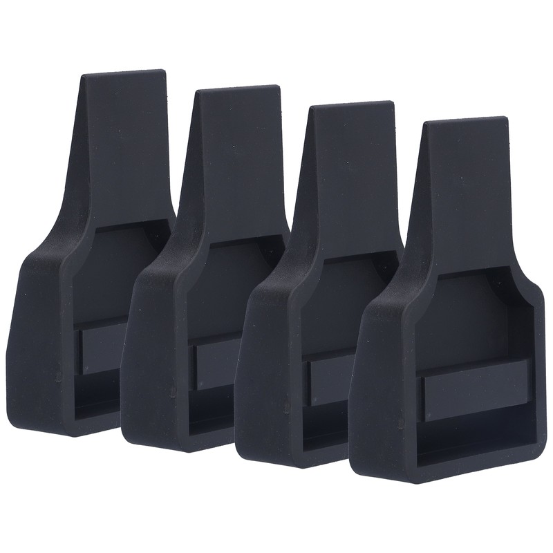 4Pcs Wheel Stoppers U Shaped Wheels Caster Cups Accessory for