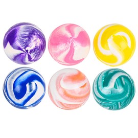Rhode Island Novelty 2"(47M) Two Color Marble Hi Bounce Balls