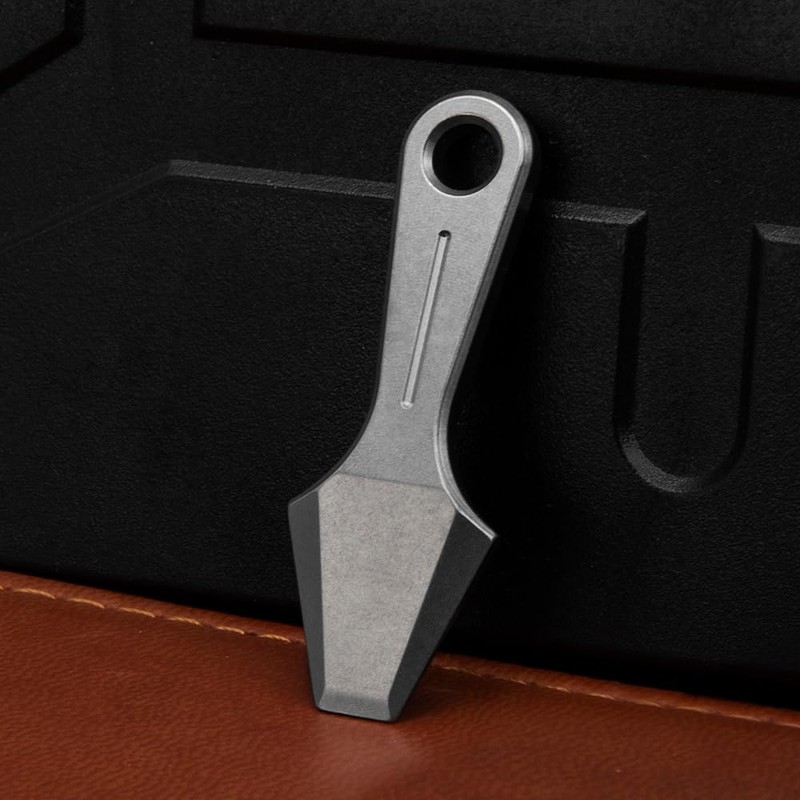 EDC Pry Bar, Heavy Duty Keychain Prybar EDC Titanium Multi-Tool