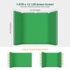 7.87ft x 13.12ft Large Green Screen Backdrop with Stand -