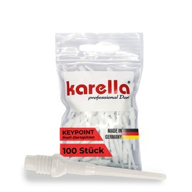 Dart Karella Tips Keypoint Special 2 BA White 100 Piece