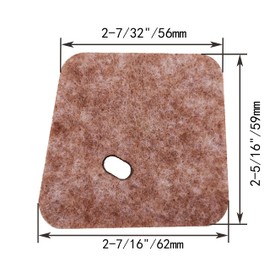 Air Filter for Stihl FC55 FS38 FS45 FS46 FS55 HL45 HS45 KM55 String Trimmer Kombi Motor with Pre Filter replace Part # 4140-124-2800, 4228-124-1500, 2 Pack
