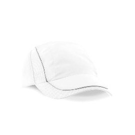 Beechfield Coolmax® Flow Mesh Cap - White