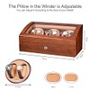 JQUEEN Automatic Watch Winder with Quiet Motor, Six Winding Spaces