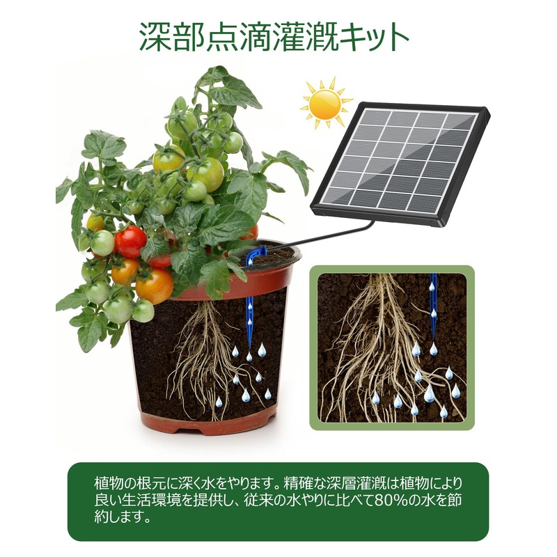 NFESOLAR Automatic Watering and Storage Plant Water Supply, Includes 32.1