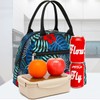 FlowFly Insulated Lunch Cooler Bag - Tote Bag Organizer for