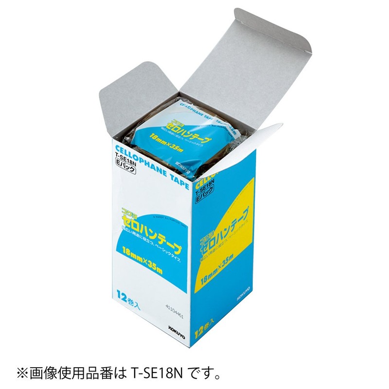 コクヨ セロテープ 大巻き お徳用Eパック 18mm 12巻入 T-SE18N