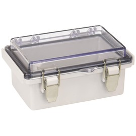 TAKACHI Electric Works BCAP Type Waterproof and Dustproof Open-Close Plastic Box BCAP101507T