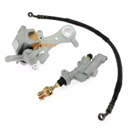 RCH Rear Brake Master Cylinder Caliper & Hose Assly for Yamaha YZ250F YZ 250F 09-20