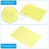 PATIKIL L Type Folders 12 Pack A5 Plastic Clear Document