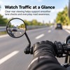 Motorcycle Bar End Mirror for Rear Viewing – Compact Side