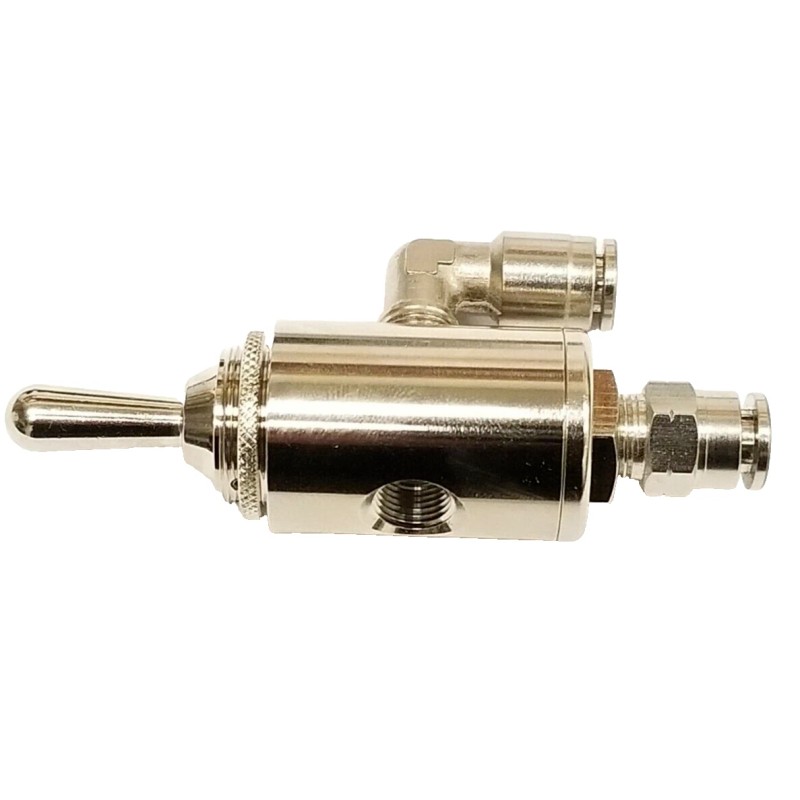 airmaxxx Manual Air Ride Valve 3 Position Toggle Switch 1/4"