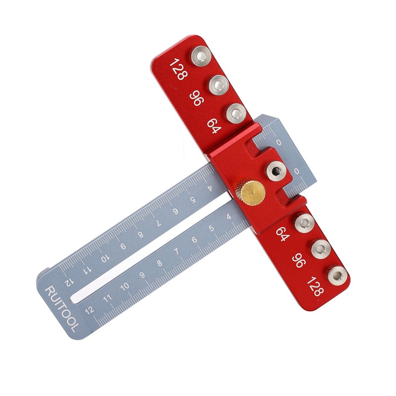 Cabinet Hardware Jig Accurate Fast Small Woodworking Drilling Guide Tool