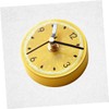 Mikinona Refrigerator Stickers Clock Lemon Pattern Fridge Clock Magnet Timer