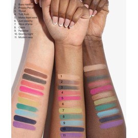 BEAUTY BAY Bright Matte 42 Piece Colour Eyeshadow Palette - Highly Pigmented - Ultimate Colourful Rainbow Finish - Makeup Products