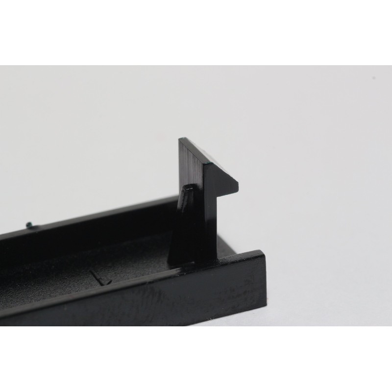 Philex 5 x Quarter Width 12.5mm x 50mm Black Modular
