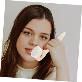 BIUDECO 2pcs Handle Pore Cleansing Brush Soft Bristle Face Cleaning Tool for Deep Exfoliating Gentle Massaging and Blackhead Removal for Daily Skincare Routine