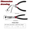 Electrical Disconnect Connector Pliers for Cars, Fuel Line Pliers with