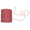 JAM PAPER Twine - Red & White Baker's Twine -