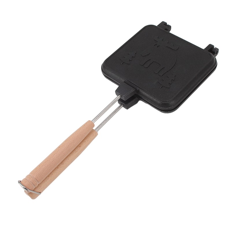 Sandwich Frying Pan Double Sided Stick Proof Breakfast Flip Pan