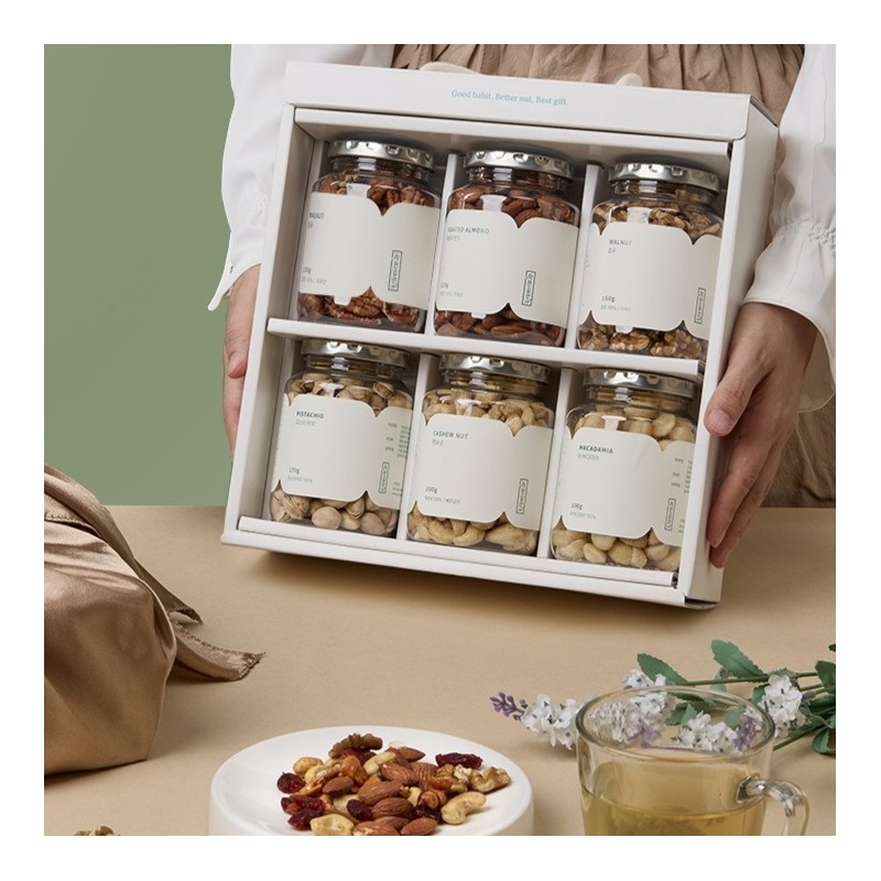 Premium Hanarum Nut 6-Variety Set 1120g, 2 Sets