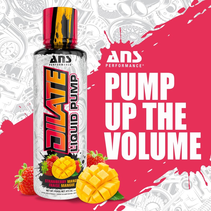 DILATE Liquid Strawberry Mango 16oz