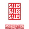 Printed Sale Posters Window Sign Sale Size A4 Shop Display