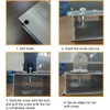 20PCS Hollow Metal Cavity Fixing Hollow Wall Anchors for Drywall
